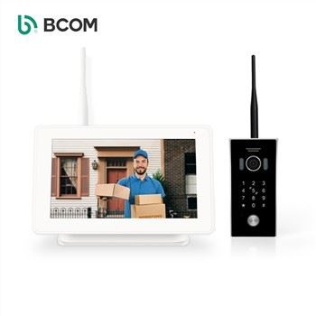 Wireless Video Intercom System With Door Release